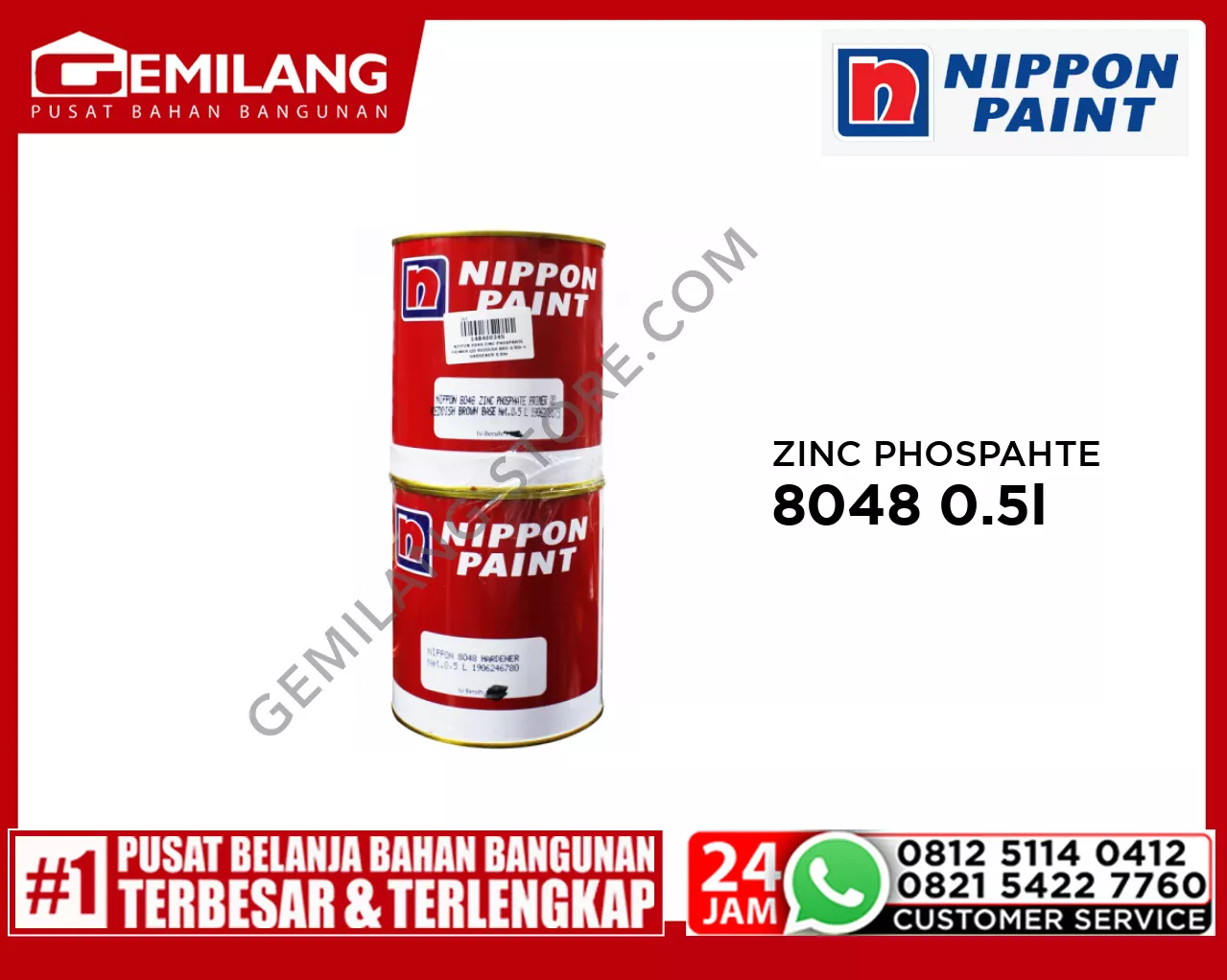 Nippon 8048 zinc phosphate primer discount